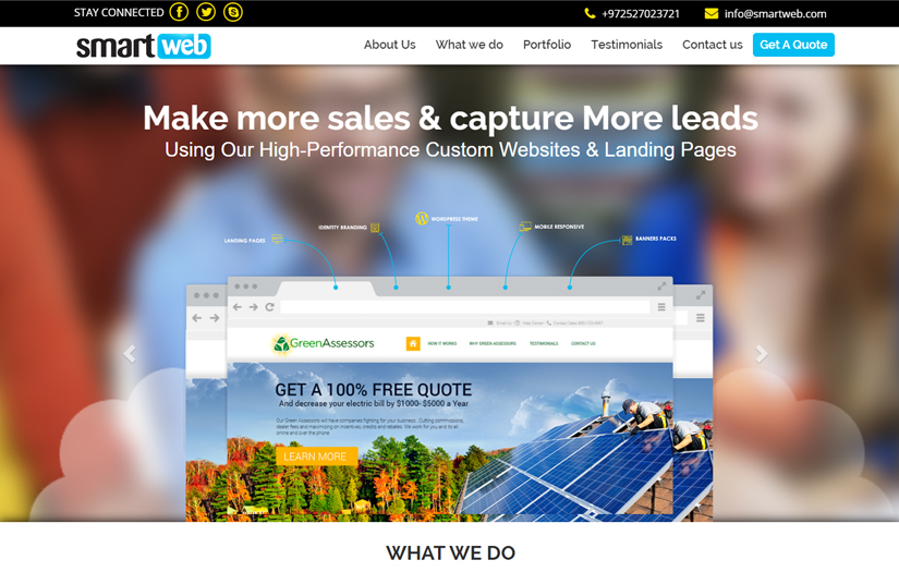 Smart Web screenshot 1